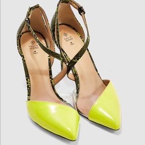 Call it spring maryam heel pump-neon 8.5 good used